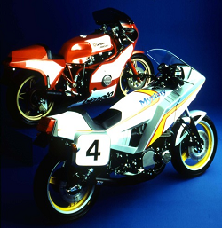 Bimota KB1 and Vetter Mystery Ship