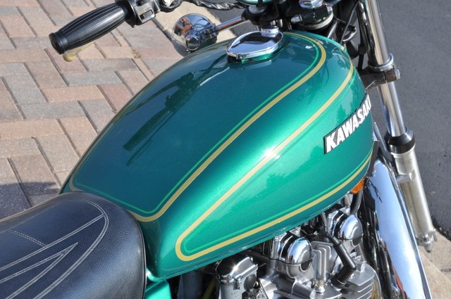 Kawasaki KZ900 fuel tank. Photograph courtesy of Indian Motorcycles of Chicago